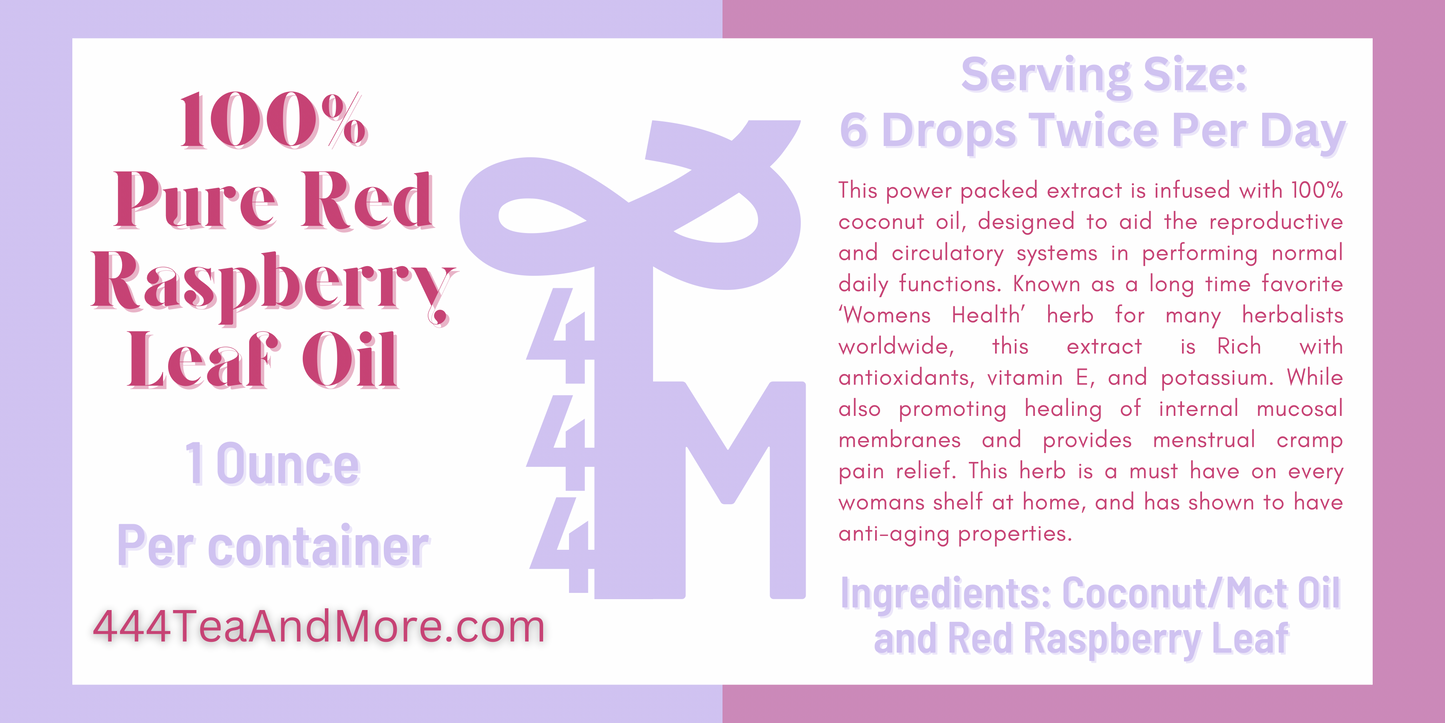 Red Raspberry Leaf Oil