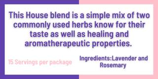 Lavender & Rosemary - Herbal Tea Blend